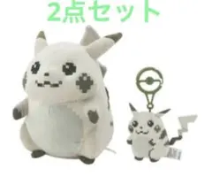 【2点セット】ポケセン限定　はじまりのピカチュウ　ぬいぐるみ・マスコット