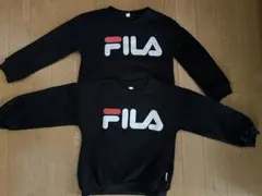 子供服　フィラ　裏起毛トレーナー　110cm 2点