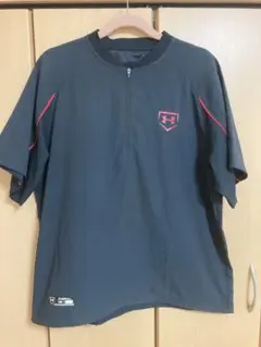 UNDER ARMOUR アンダーアーマー 野球 ハーフジップ Tシャツ