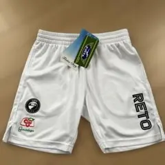 新品タグ付 フィンタ ハーフパンツ 白 ホワイト 160 ゲームパンツ