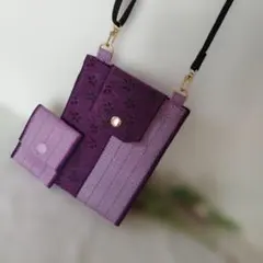 倉敷畳縁スマホショルダー