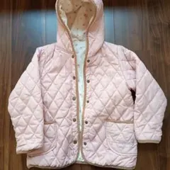 リバーシブル　キルティング　中綿ジャケット　120センチ