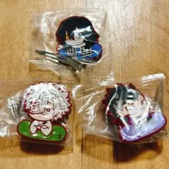 鬼滅の刃キャラばんちょうこうヘアクリップ弍 伊黒小芭内 不死川実弥 不死川玄弥