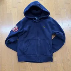 ラルフローレン 90s ジップパーカー クロスカントリー 激レア