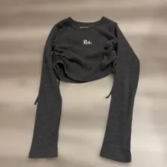 REPIPI ARMARIO 長袖カットソー S ダークグレー