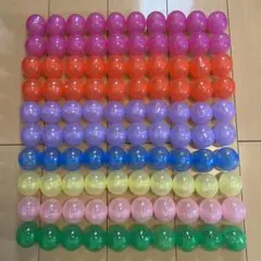 ガチャガチャ　空カプセル　小さめサイズ　100個セット