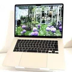 【極美品】MacBook Air 15インチ、M3、2024年、8 GBのサムネイル