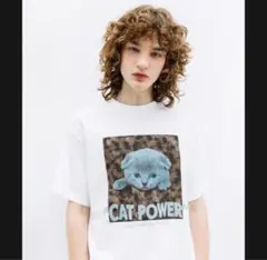 週末限定値下げ 新品未使用未開封 WCJ CAT POWER Tシャツ