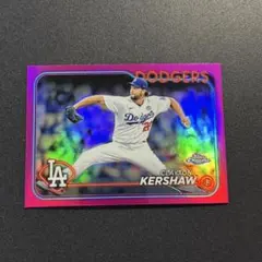 Clayton Kershaw 2024 Topps Chrome PINK