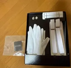 MAZZO ホワイトグローブ サスペンダー セット結婚式