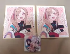 超かぐや姫 くじクリフ 色紙 缶バッジ ヤチヨ あやは かぐや - メルカリ