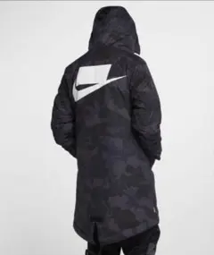 NIKE NSW 迷彩柄 モッズコート中綿入り - メルカリ