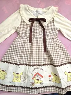 ポムポムプリン ワンピース マジョリカ 110