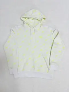 original adidas フーディ スウェット ロゴ ホワイト イエロー