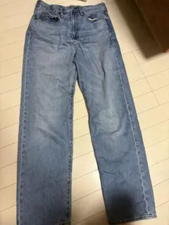 メンズ デニムパンツ ライトブルー ストレート