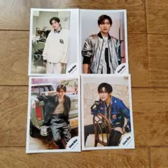 目黒蓮めめ　SnowMan　スノーマン　アイドル写真セット 4枚 公式