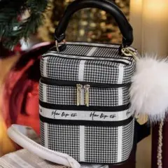 Herlipto HLT Jacquard Vanity Bag silver