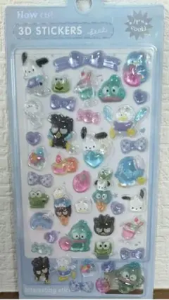 大幅値下げ！早いもの勝ち！はぴだんぶい　3Dステッカー