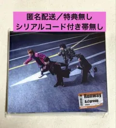 Aぇ! group 2nd アルバム「Runway」　初回限定盤A　特典等なし