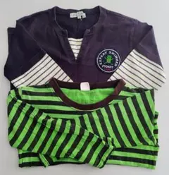 3can4on 長袖Tシャツ 2点セット 120