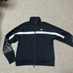adidas ネイビー ジップアップジャージ M - メルカリ