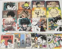 ヒロアカ アートコースタRIVALS- 緑谷出久 爆豪勝己 21枚セット