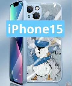 ドナルド　スマホケース　iPhone15 ディズニー　iPhoneケース