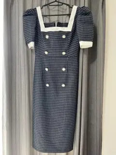 dazzlin change clothes チェック柄ワンピース Mのサムネイル
