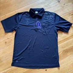 I'Z FRONTIER ネイビー　ドライストレッチポロシャツ