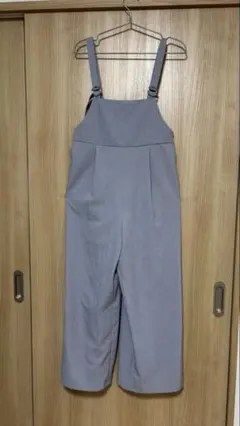 GU グレー サロペット Mサイズ