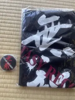エクスタシーレコード無敵Tシャツとバッジセット