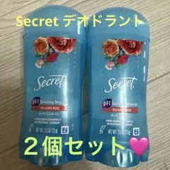 Secret ２個セット　ローズ　デオドラント