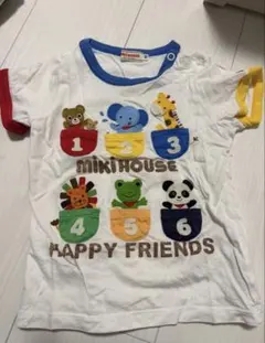 naniさん専用　ミキハウス 動物プリント Tシャツ　90センチ