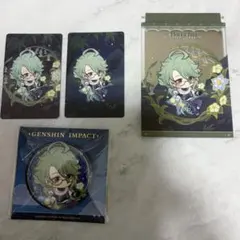 原神 白朮 星々からの手紙 缶バッジ カード 鏡 ミラー