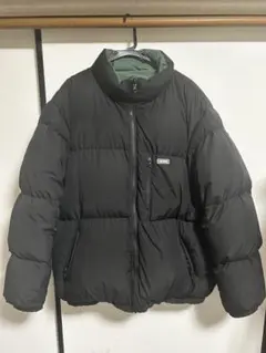 XLARGEダウンジャケットブラックリバーシブル