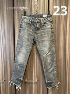 upper heights ダメージ加工デニムパンツ