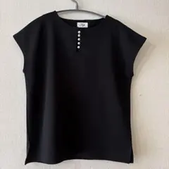 myu ミュウパールカットソー　ブラックのサムネイル