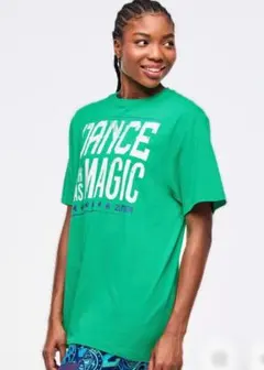 Zumba正規品 Tシャツ(裾お直し済)