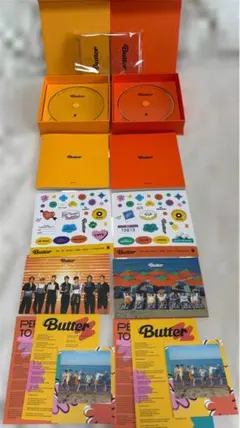 BTS Butter アルバム 2枚トレカセット - メルカリ