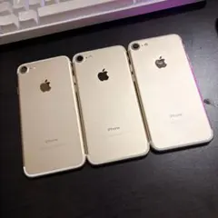 【ジャンク】iPhone 7 32GB ゴールド 7台セット