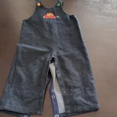 miki HOUSE デニムロンパース Fサイズ