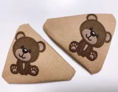 ハンドメイド　くま　ヘアピン　2個セット！