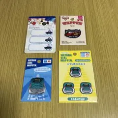 新品　ワッペンセット　はやぶさ　カーズ　パトカー