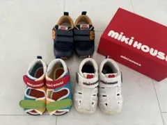 ミキハウス スニーカー/サンダル ３足 14.5センチ