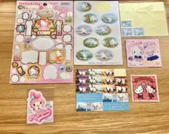 サンリオ ハローキティ レトロ 平成 シール 当時物