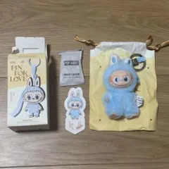 ポップマート ラブブ イニシャル アルファベット ミニラブブ