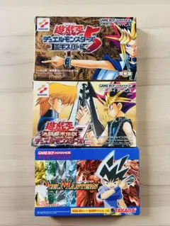 ゲームボーイアドバンス 遊戯王 デュエルマスターズ コナミ 任天堂 3本セット