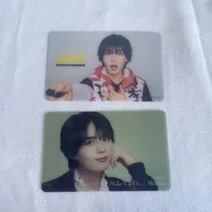 大西流星くん クリアソロカード2枚セット