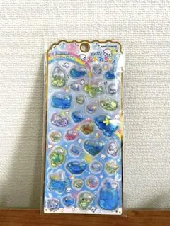 【正規品】ぷくぷくあわわちゃん　メロウアクアリウム　ウォーターシール　カミオ