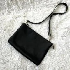ポールスミス レザー 3way セカンドバッグ ショルダーバッグ　2way 黒のサムネイル